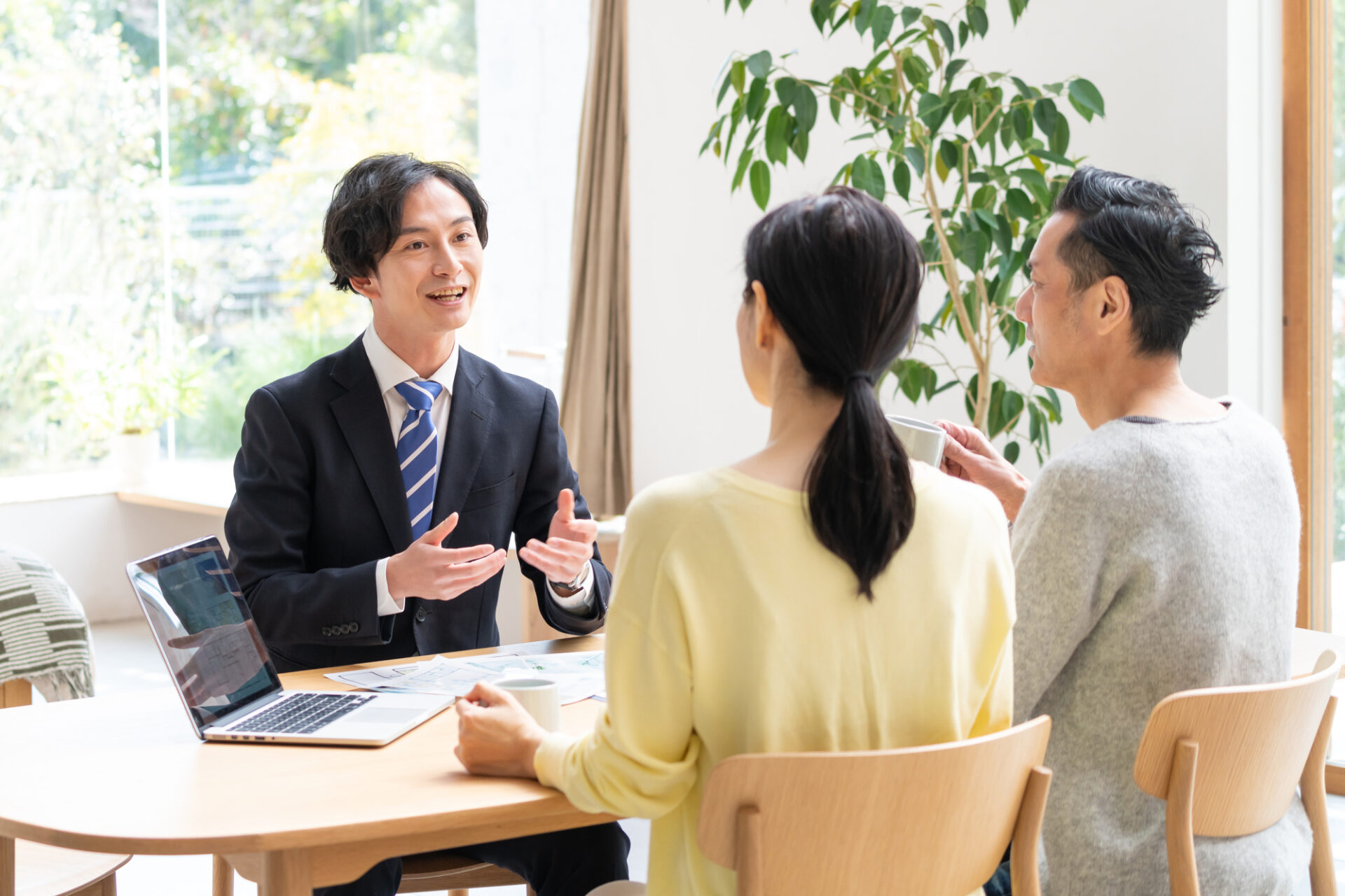 営業現場の風景
